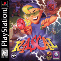 Rascal PAL Playstation  box art